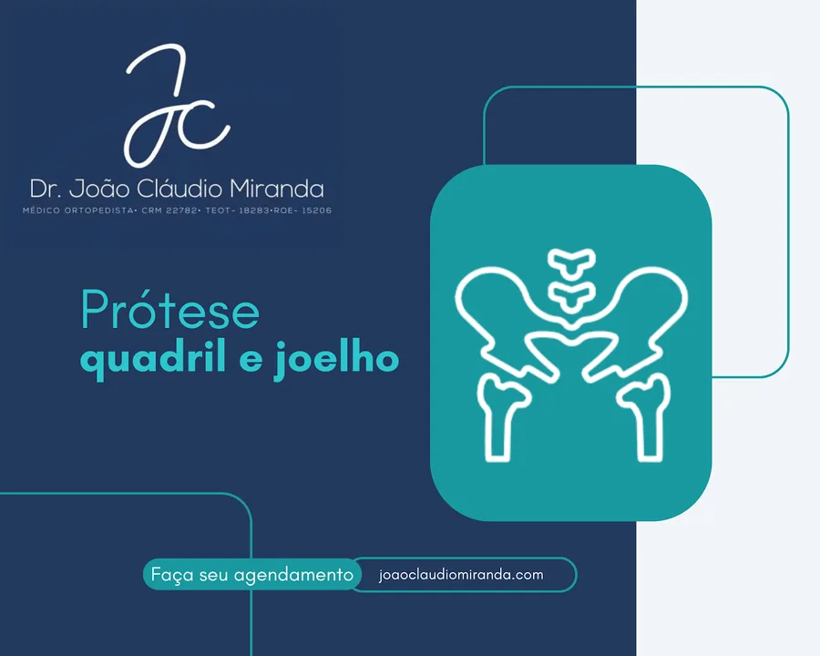 Prótese de quadril e joelho